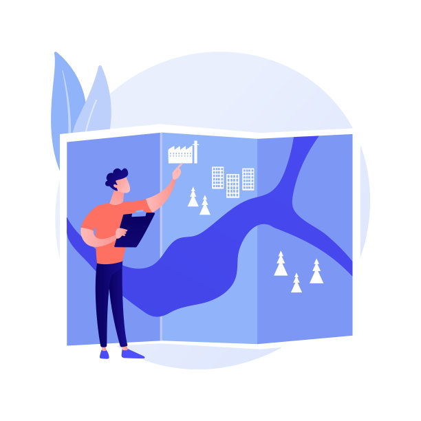 区域管理抽象概念图片下载