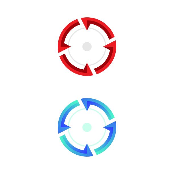 焦点图标矢量图设计图片下载