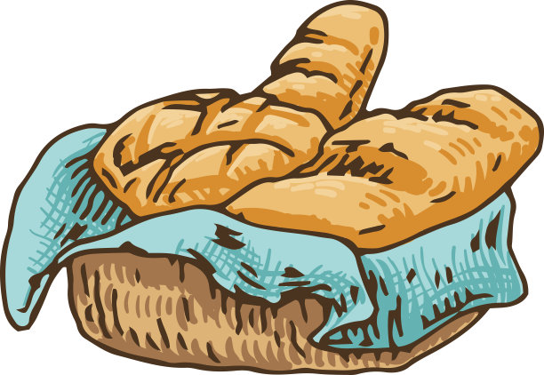 面包篮子图片下载