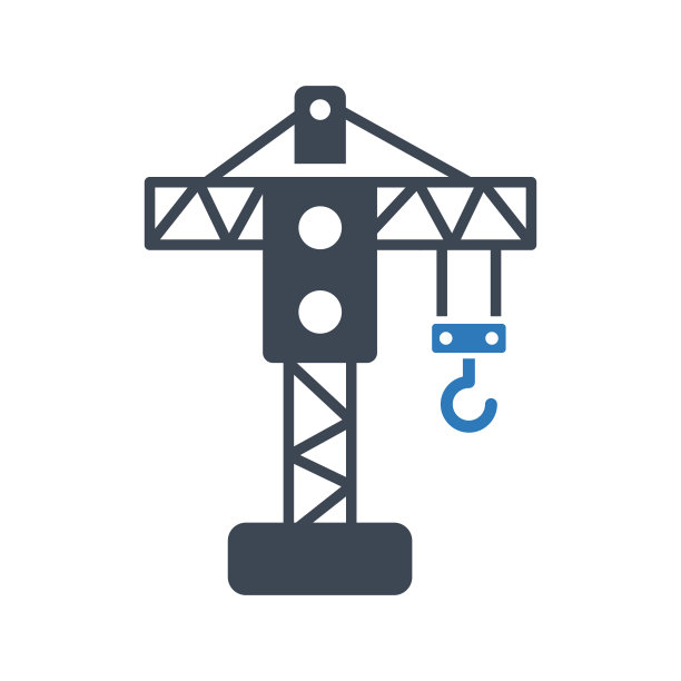 塔式起重机的图标图片下载