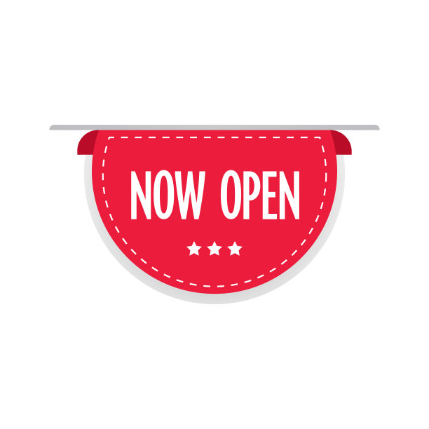 现在开放贴纸冠状病毒隔离结束了图片下载