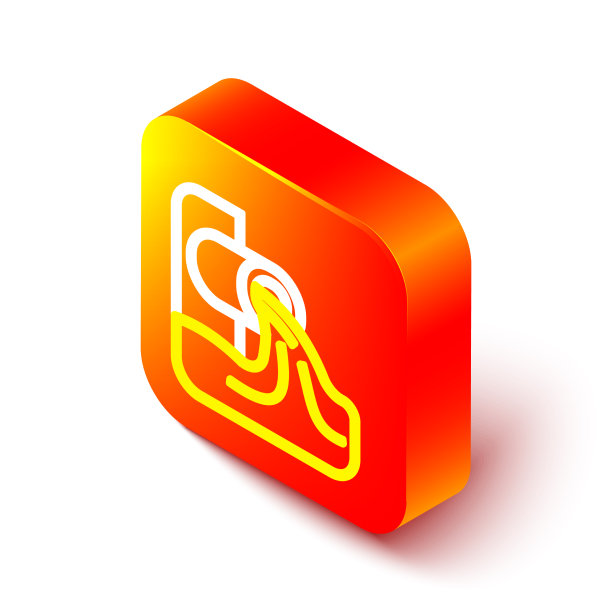 等距线废水图标隔离在白色上图片下载