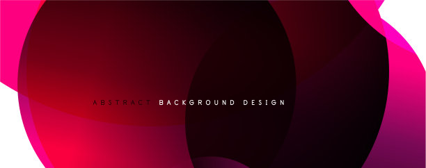 时尚简单的流体颜色梯度抽象图片下载