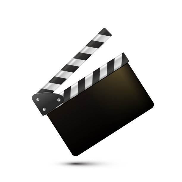 胶片板隔离在白色背景上图片下载