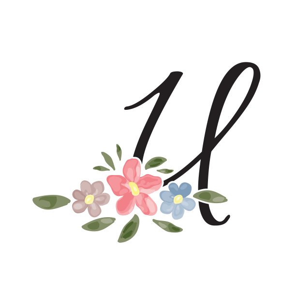 花字母Y图片下载