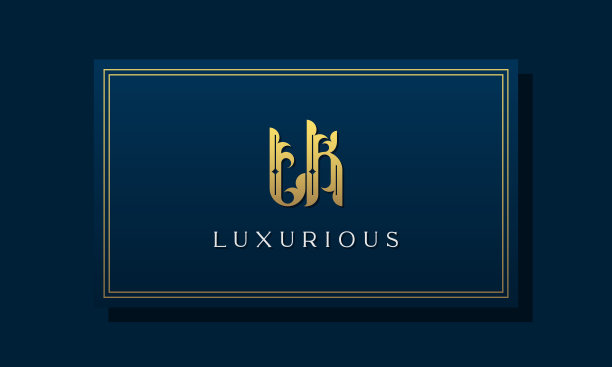 复古皇家首字母TK标志。图片下载