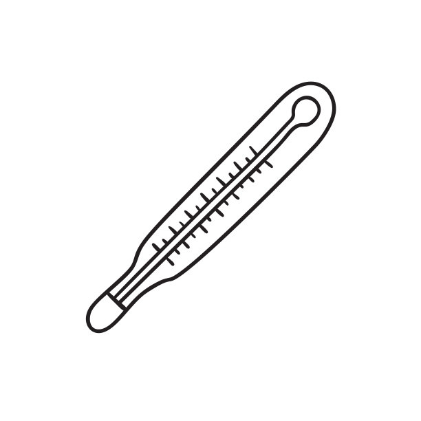 图标水银温度计图片下载