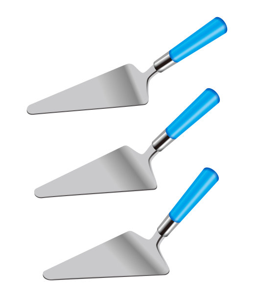 披萨(蛋糕)服务员插图。披萨图标集。图片下载