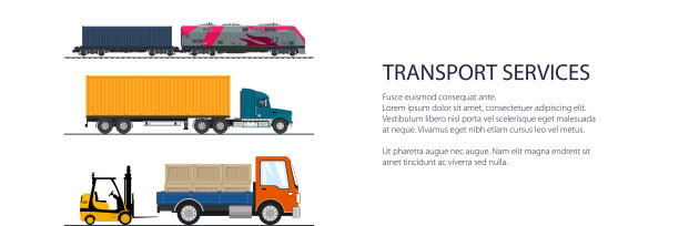 货物运输旗图片下载