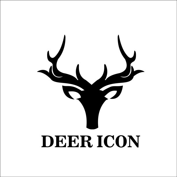 鹿图标标志设计灵感图片下载