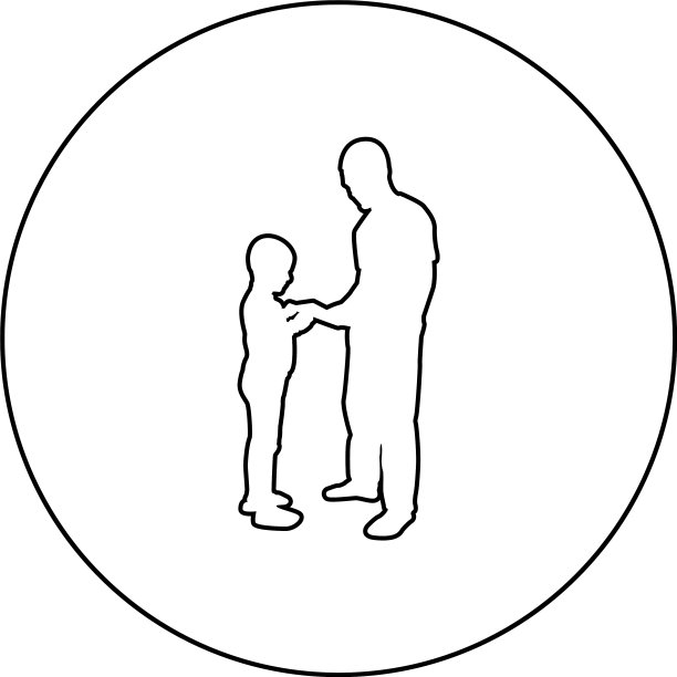 男人把东西传给男孩父亲男给书图片下载