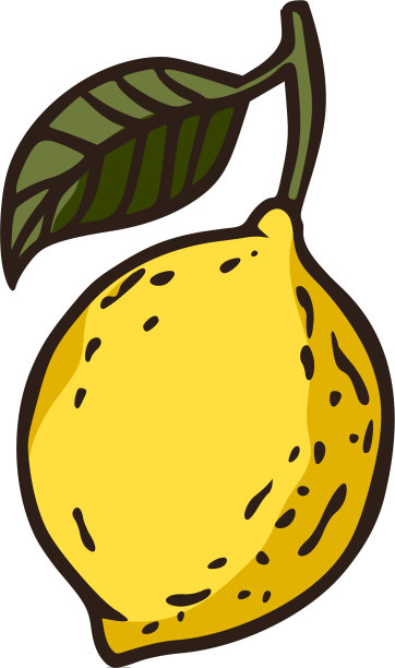 柠檬水果新鲜有机自然枝图片下载