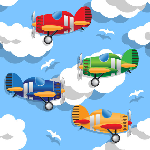 飞机在天空图片下载