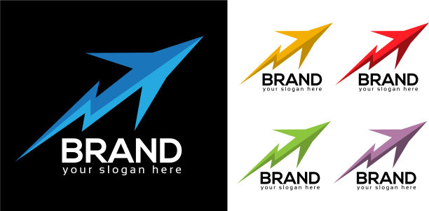 电动飞机股票标志模板图片下载