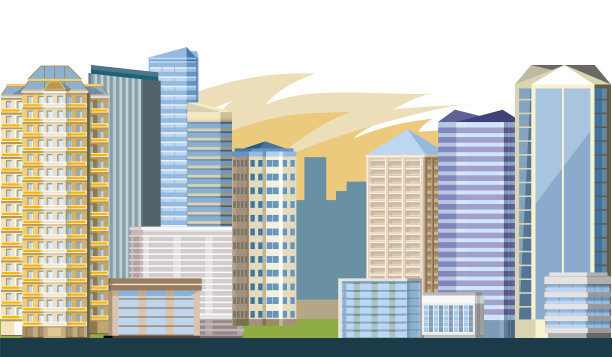 城市美丽全景图片下载