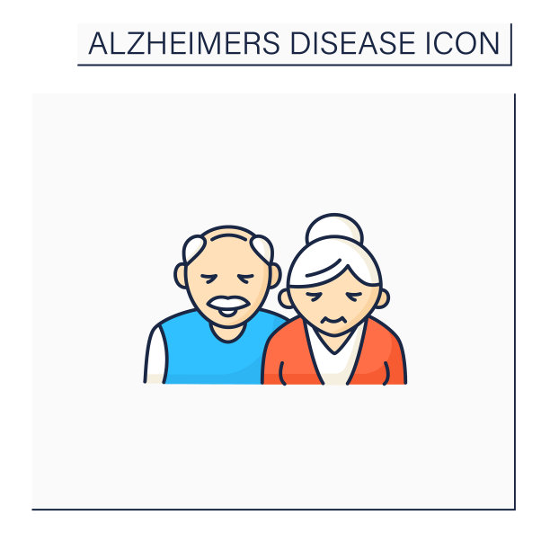 老年彩色图标图片下载
