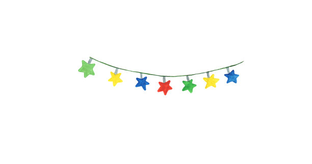 水彩插图圣诞花环。手画新年剪贴画。圣诞装饰图片下载