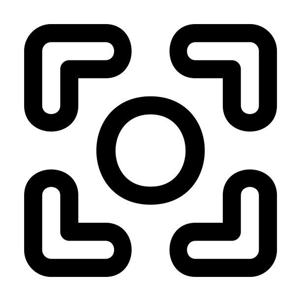 屏幕截图图标在行风格的任何项目图片下载