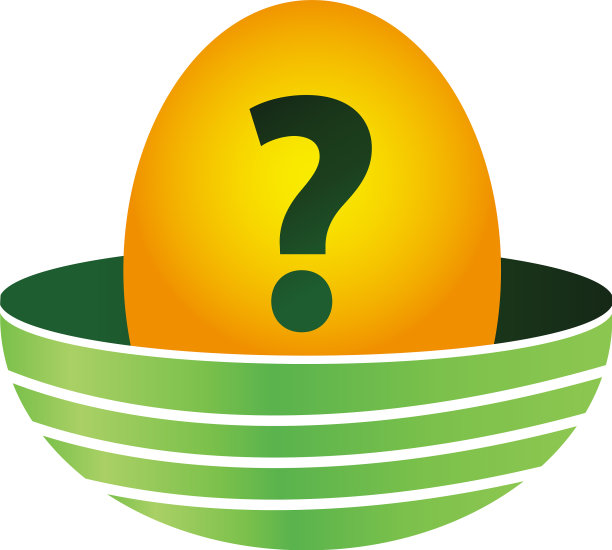 鸡蛋和问号鸡蛋图标图片下载