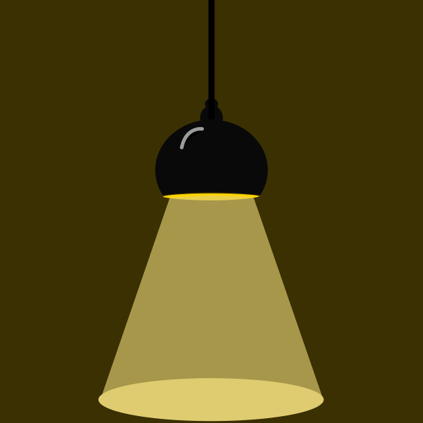 卡通风格的现代天花灯图片下载