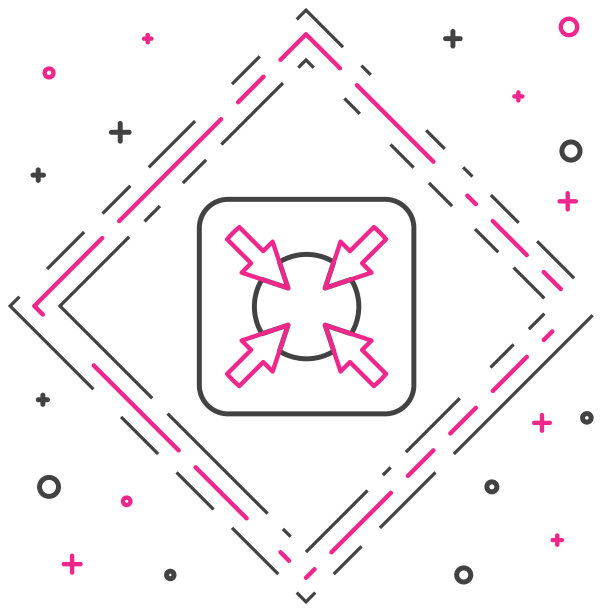 线目标财务目标概念图标孤立图片下载