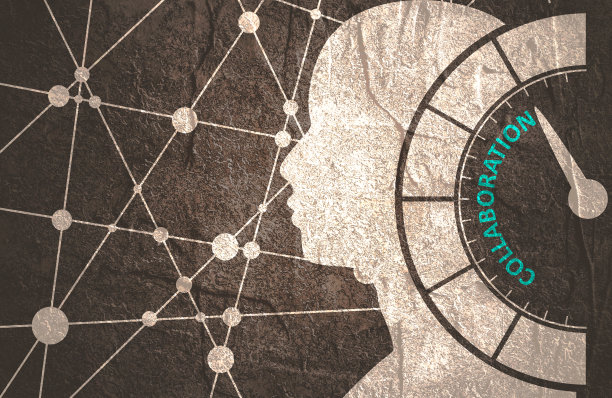 社交网络和商务沟通。团队合作理念图片下载