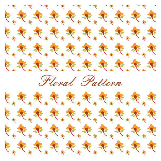 花卉图案装饰精美图片下载