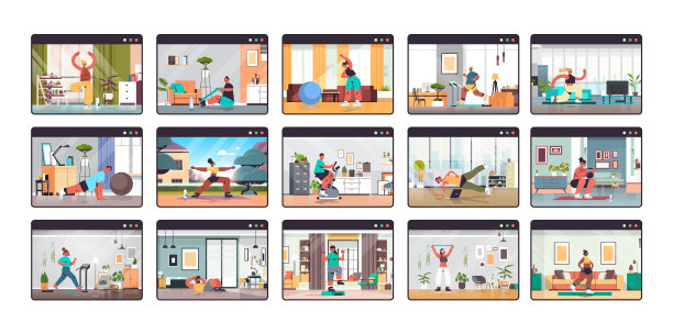 让人们在浏览器窗口工作图片下载