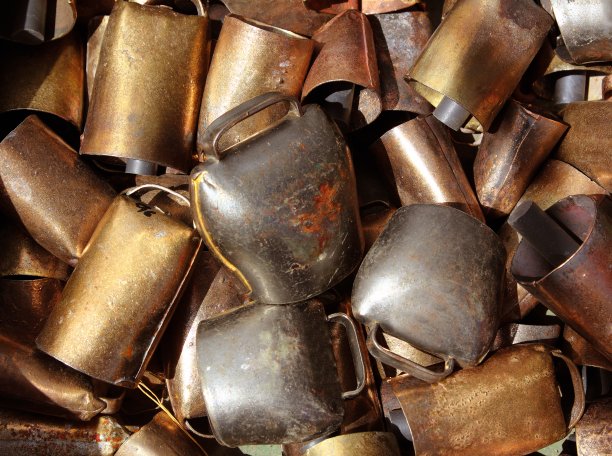 牛铃图案纹理在市场商店图片下载