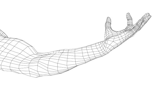 手拿一些细小或薄的物体。向量图片下载