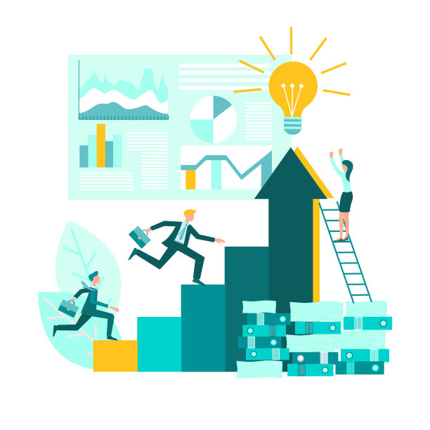 成功图表赢家想法团队合作商人图片下载