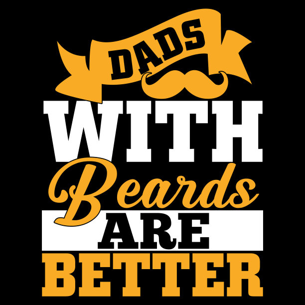 留胡子的爸爸是更好的爸爸胡子设计图片下载