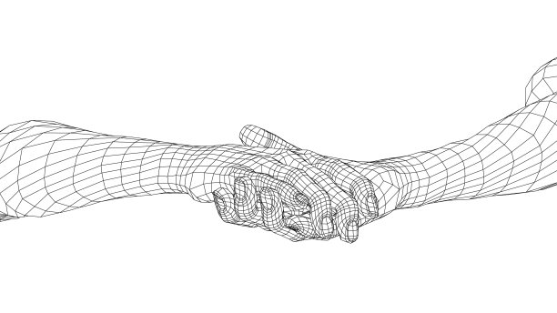 两个人在握手图片下载