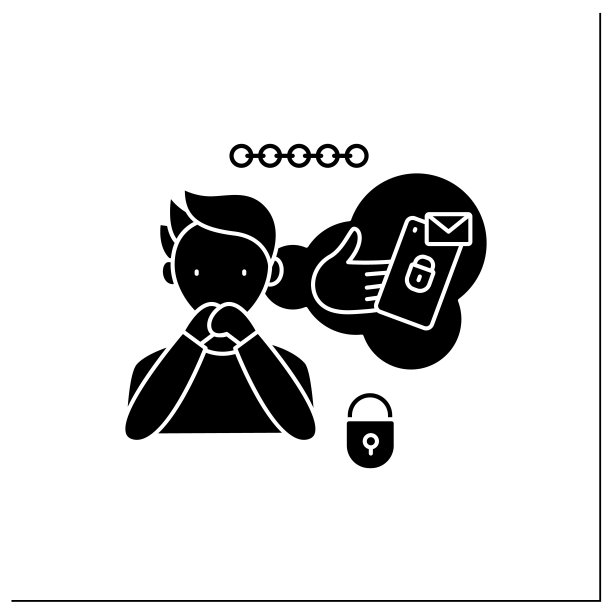 Nomophobia字形图标图片下载