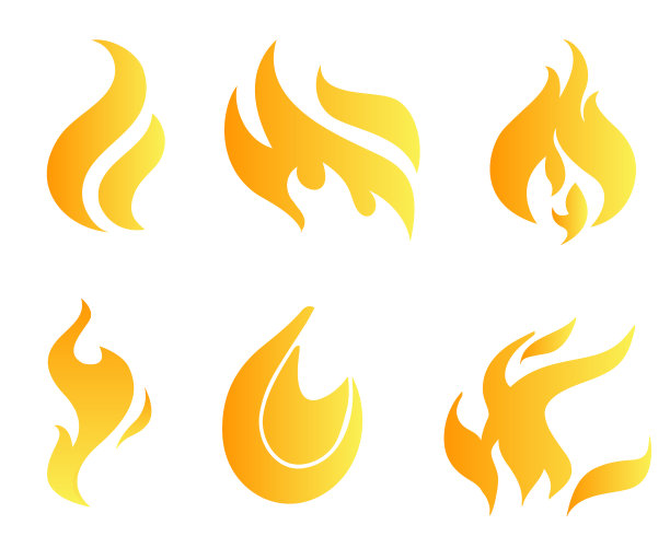 火炬火图标收集设计图片下载