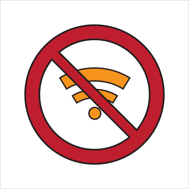 插图矢量图形的Wifi不可用图片下载