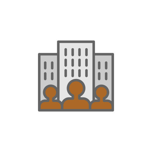 企业人物轮廓彩色图标。元素商业插图线条彩色图标。符号和符号可以用于网页，徽标，移动应用程序，UI, UX图片下载