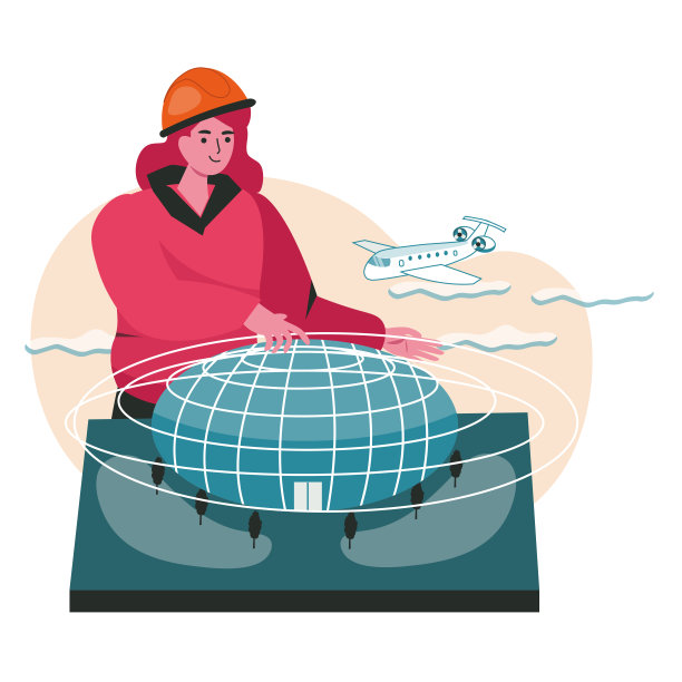 建筑师创建建筑场景概念模型图片下载