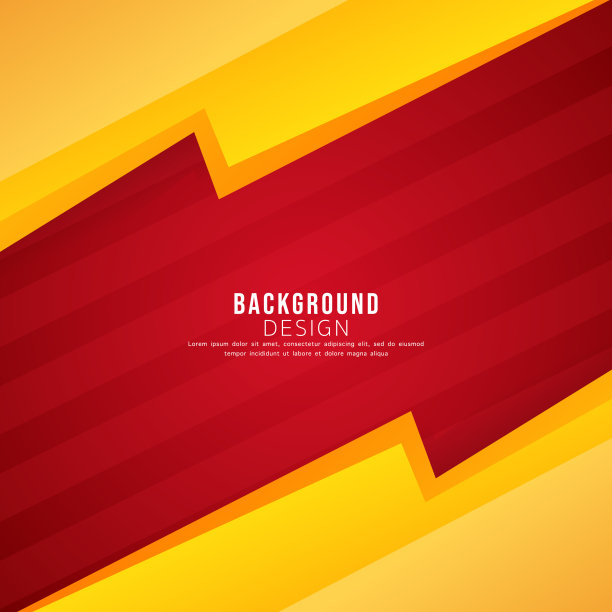 抽象方形颜色背景，黄色和红色现代设计的展示和内容在线，插图向量EPS 10图片下载