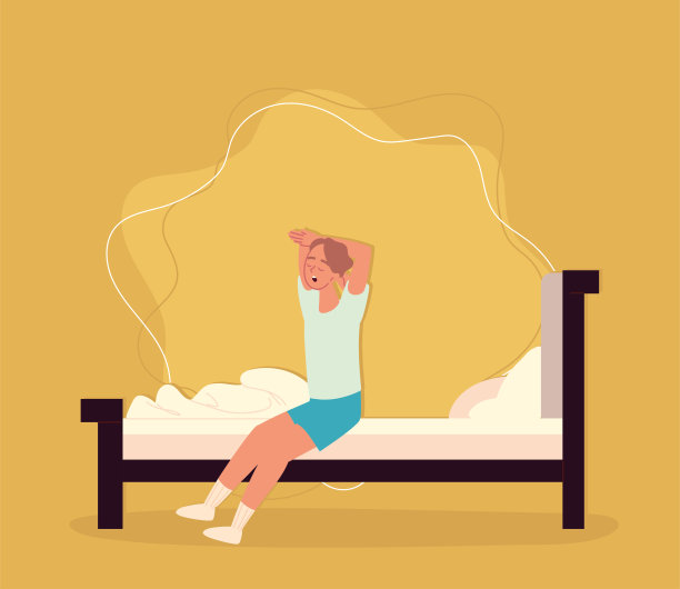 男人醒来图片下载