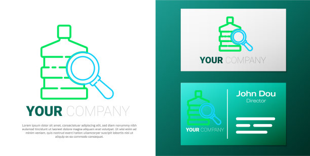 在大瓶子里装上清水和放大镜图片下载