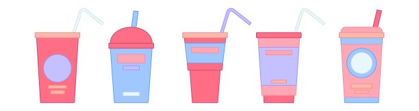 吸管杯套图片下载