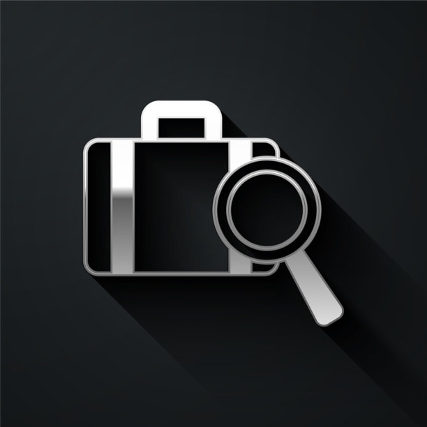 银色航空公司遗失行李服务图片下载