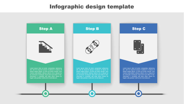 设置滑板楼梯用滑轨断滑板图片下载