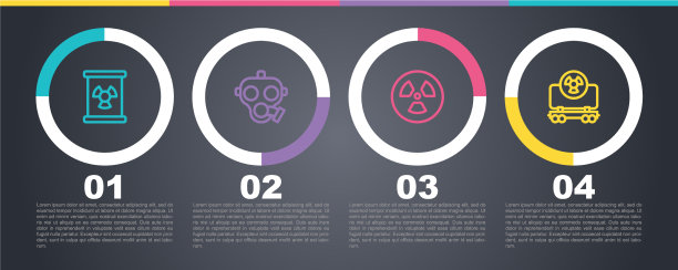 在桶装防毒面具中放置放射性废物图片下载