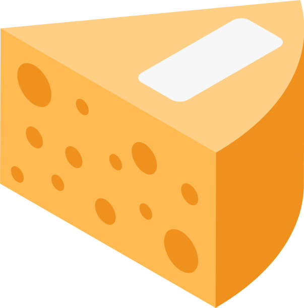 奶酪等距图标图片下载