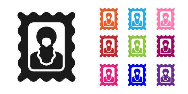 黑色基督教图标孤立在白色背景图片下载