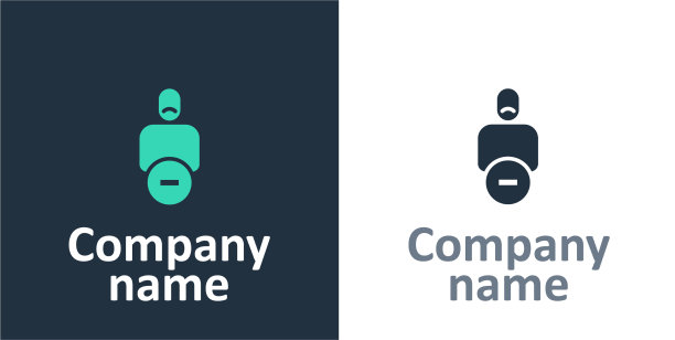 标志型损失朋友图标孤立在白色图片下载