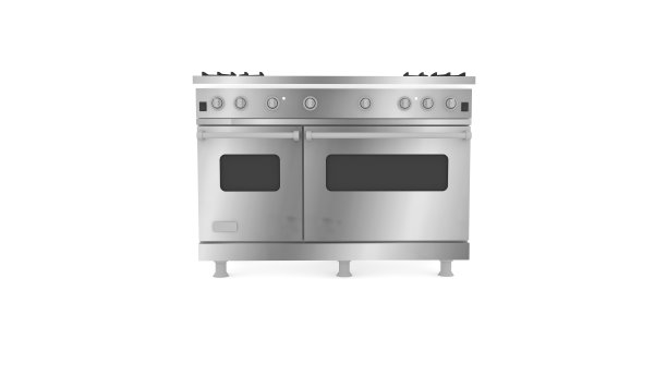 现代的炉子。孤立在白色背景上。3 d演示。图片下载