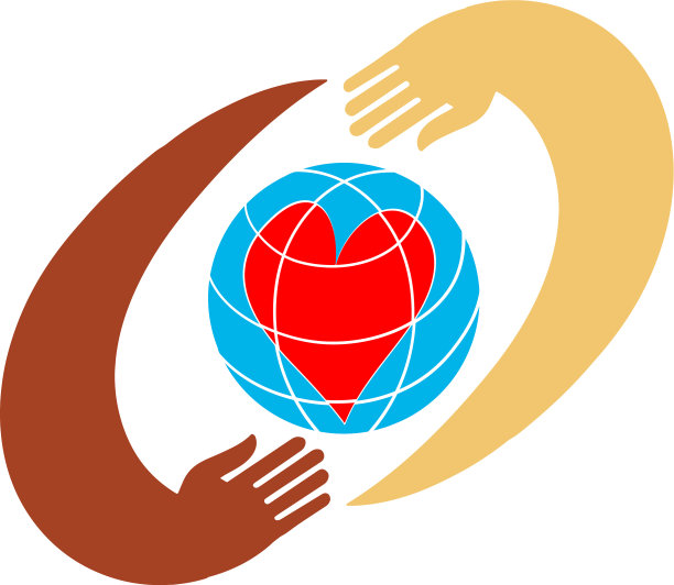 用地球人的手牵着世界图片下载